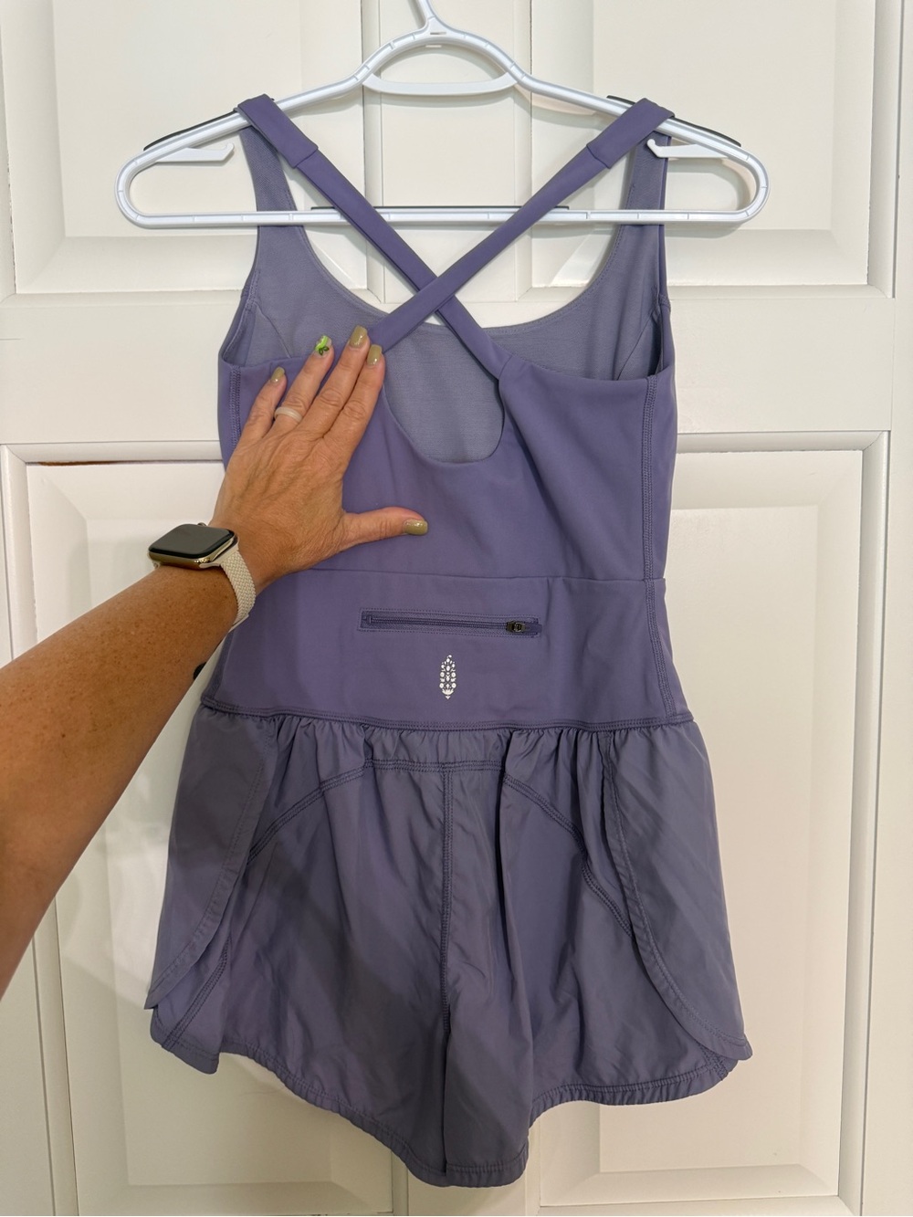 FP Movement Righteous Runsie Workout Romper with Built-In Shorts XS 25731 - Picture 8 of 14